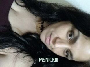 MSNICKIII