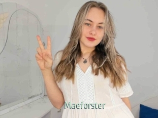 Maeforster