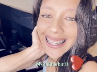 Msbubblebuttt
