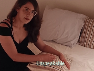 Unspeakable