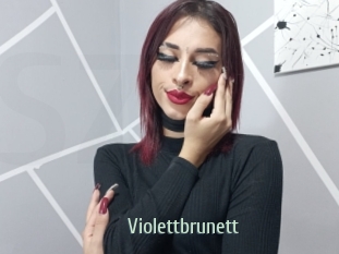 Violettbrunett