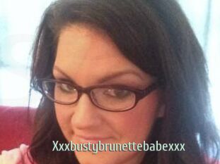 Xxxbustybrunettebabexxx